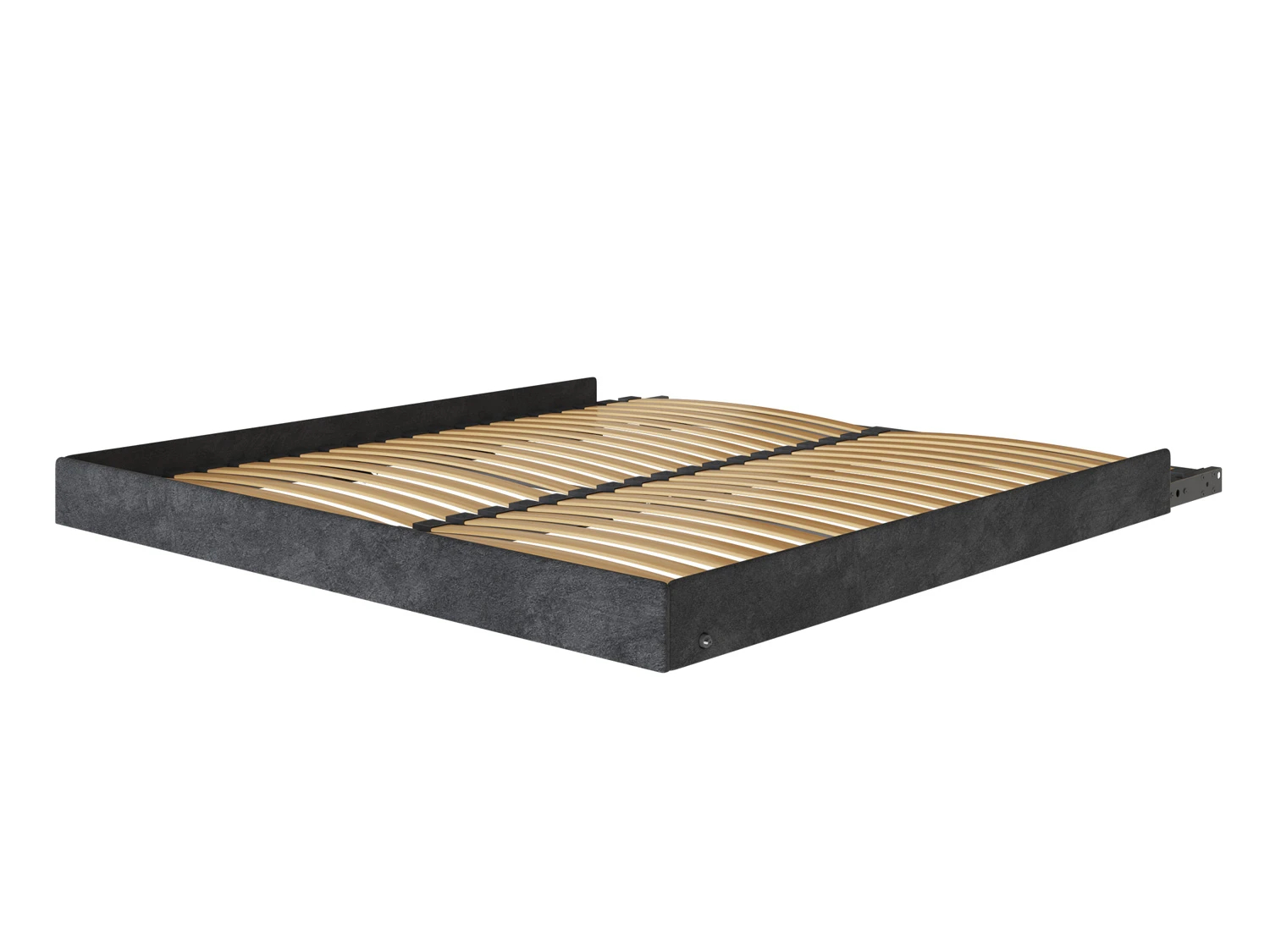 M3 skabsseng, høj model 180x200cm - farve Skab: Hvid, Front: Hvid